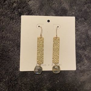 Aureus + Argent Earrings NWT